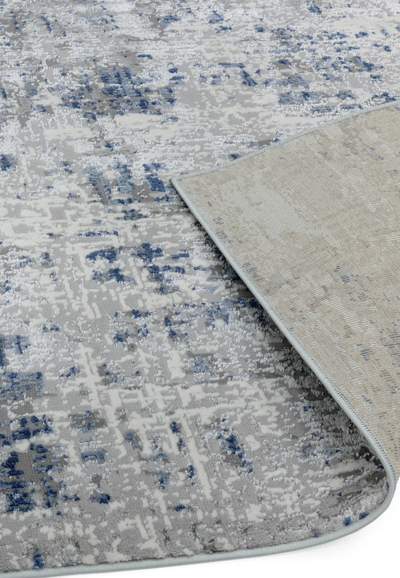 Teppich Velours mit Metallic-Glanz abstrakt robust pflegeleicht