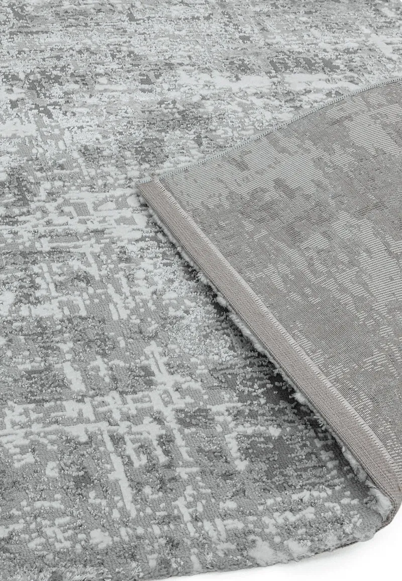 Teppich Velours mit Metallic-Glanz abstrakt robust pflegeleicht