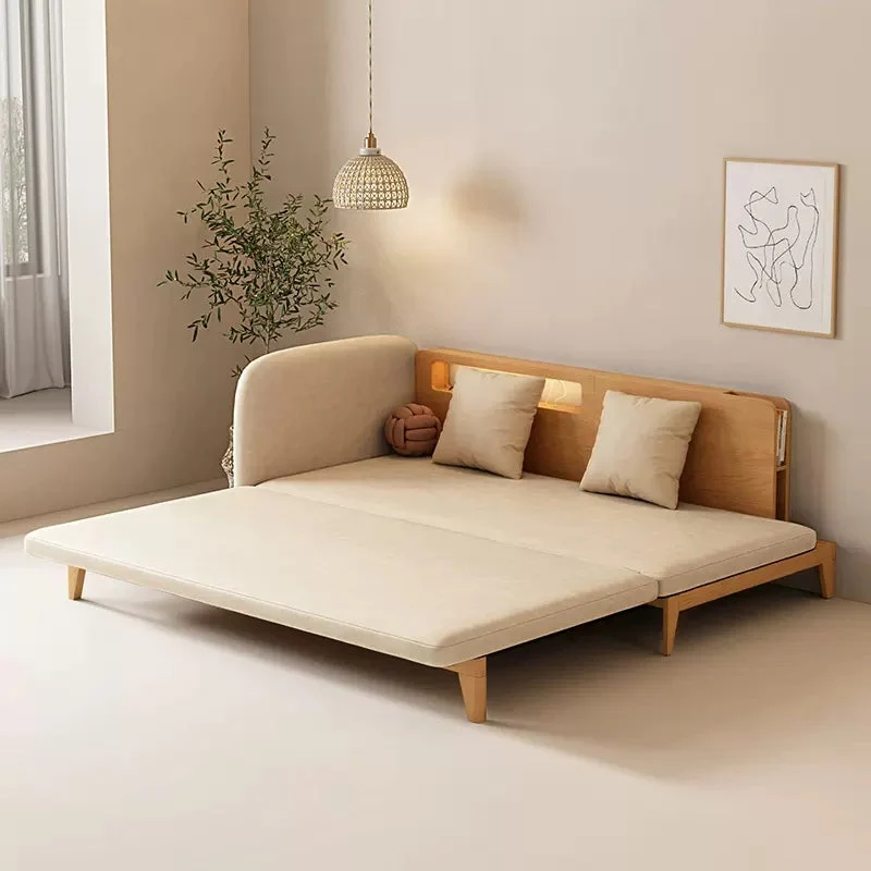 Ausziehbares Schlafsofa mit Rückenlehne und Einzelarmlehne