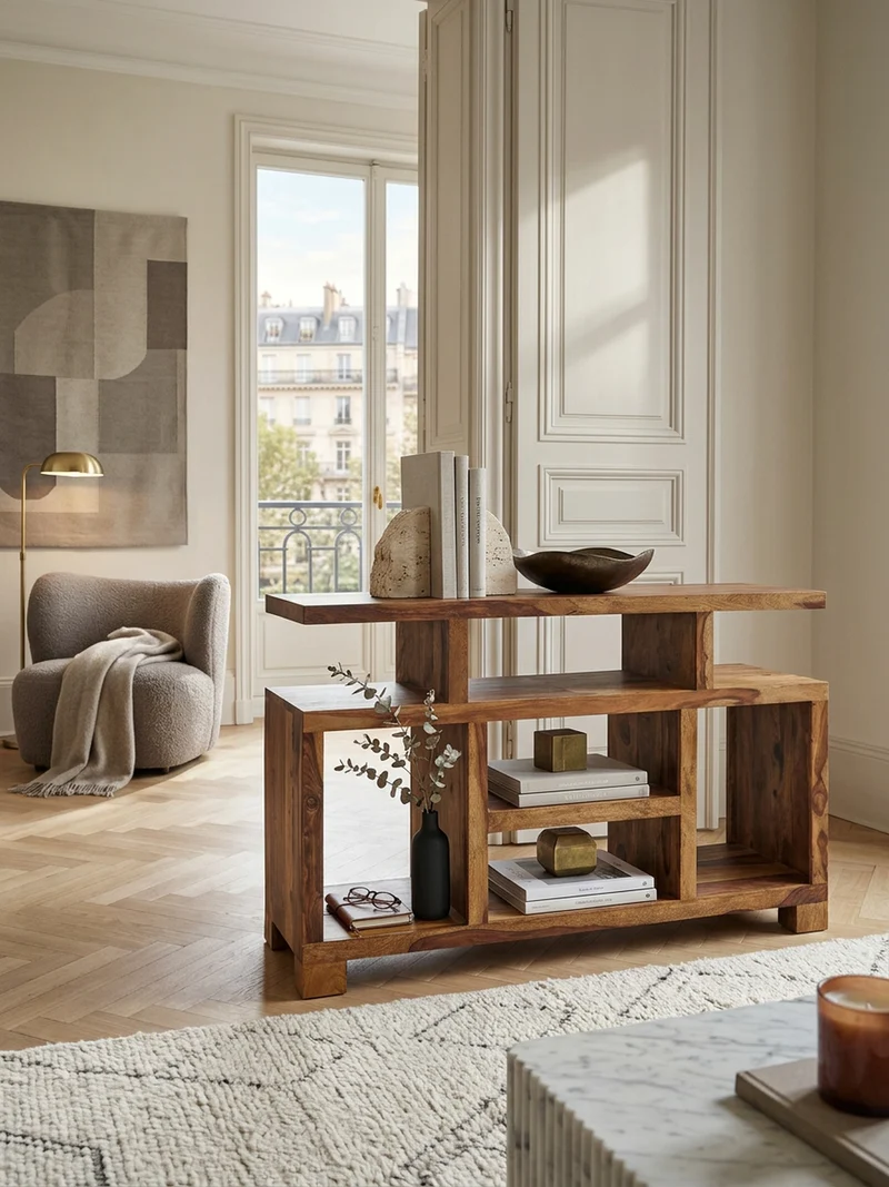 Sideboard – Massivholz, 115x76x40 cm, Landhausstil, auch als TV-Kommode
