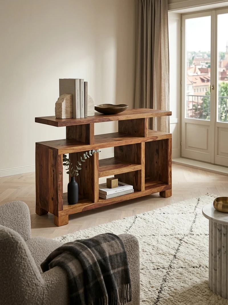 Sideboard – Massivholz, 115x76x40 cm, Landhausstil, auch als TV-Kommode