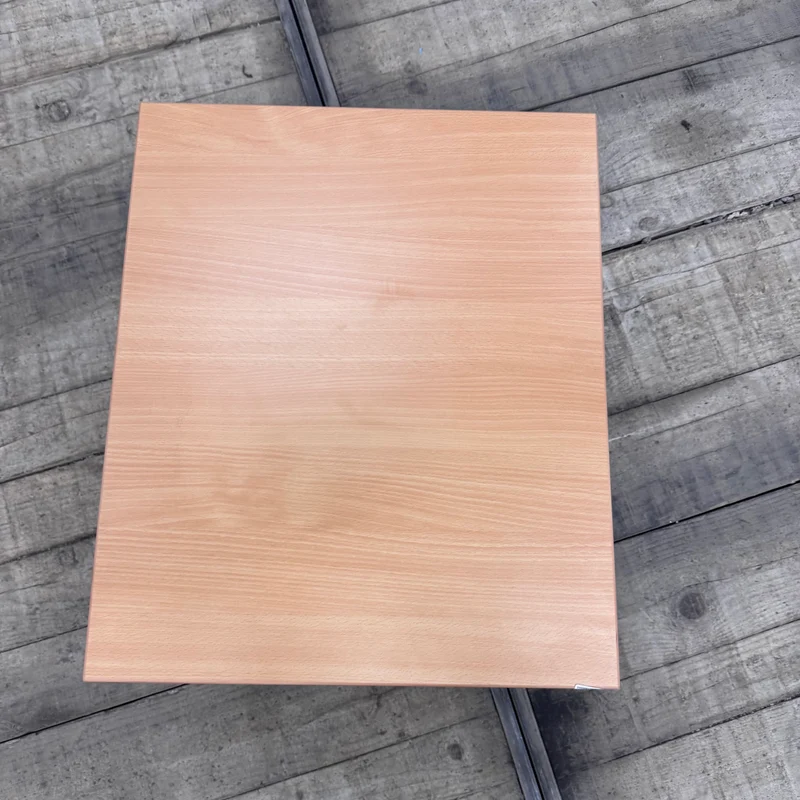 Assmann Büroregal Beistellregal Kleinregal Anthrazit Braun Holz Regal Gebraucht