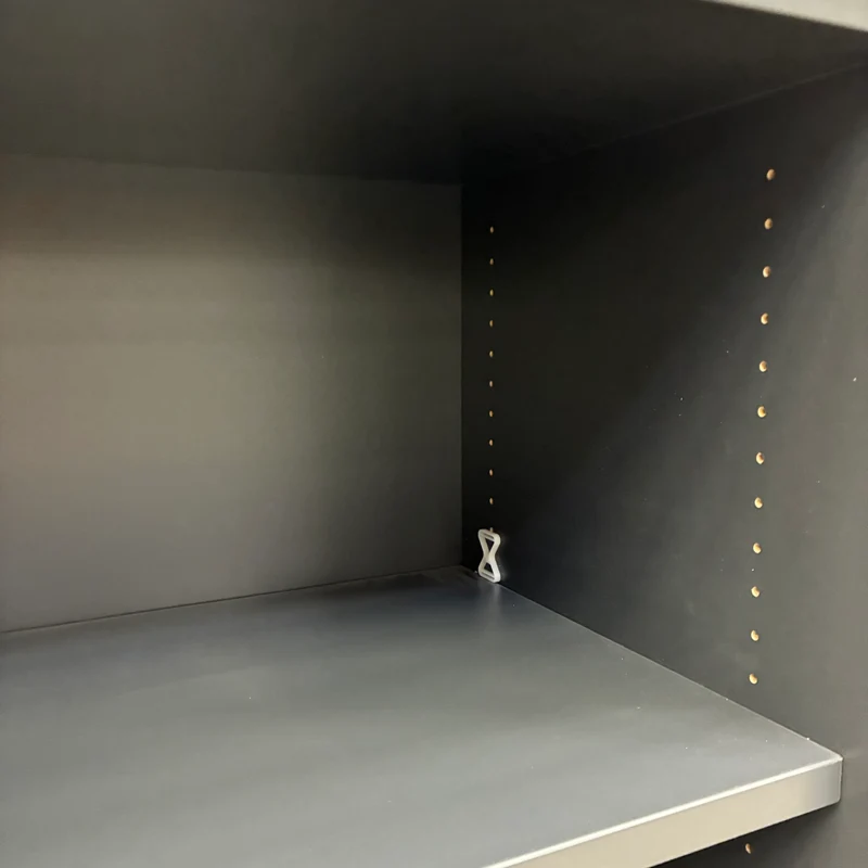 Offenes Regal 2 Fächer Beistellschrank Anthrazit Dunkelgrau Regal Gebraucht