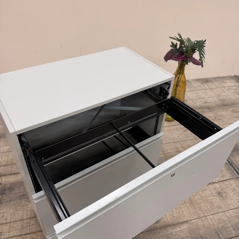 Hängeregisterschrank grau 90cm Büro Schrank Aktenschrank Gebraucht