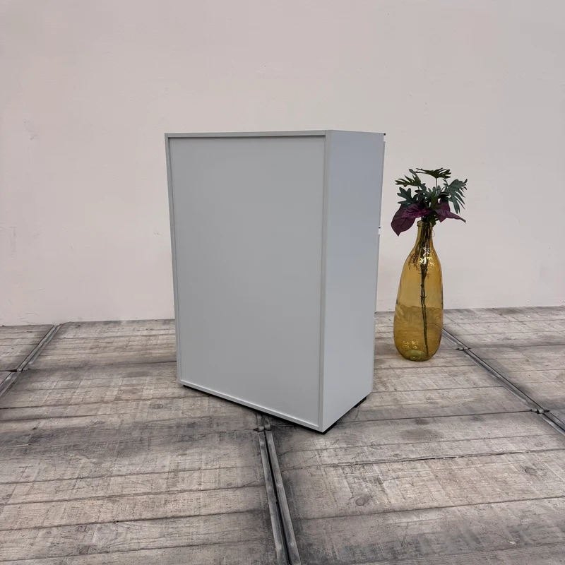 Hängeregisterschrank grau 90cm Büro Schrank Aktenschrank Gebraucht