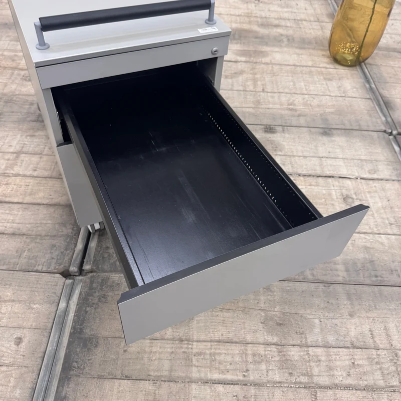 Planmöbel Rollcontainer Lichtgrau 3 Schubladen Büro Container Gebraucht