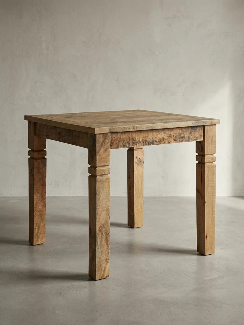 Esstisch Massivholz Quadratisch Landhausstil