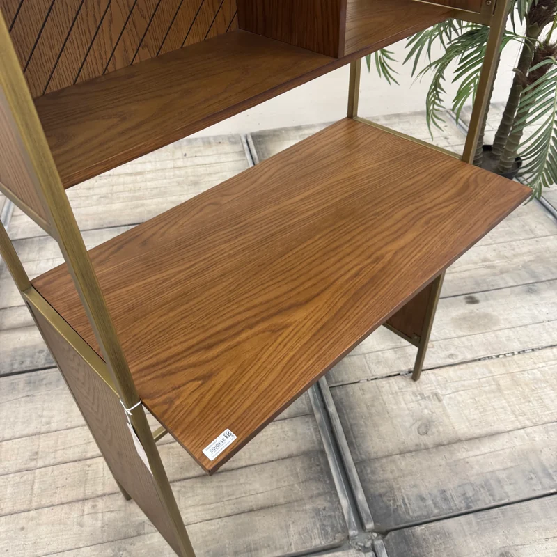 Mace Design Eiche Massivholz Schreibtisch Sekretär Golden Tisch