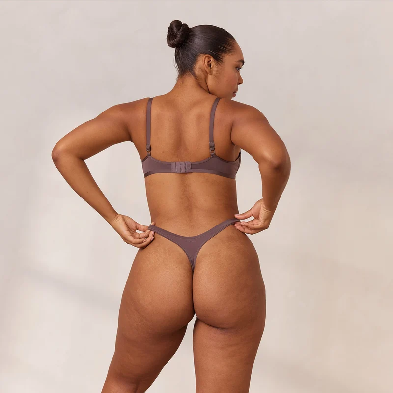 Barely There Plunge BH - Blaubeere