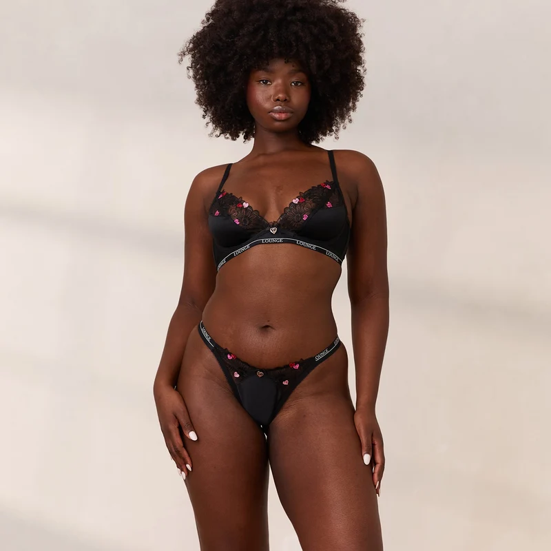 Zalia Plunge BH - Schwarz