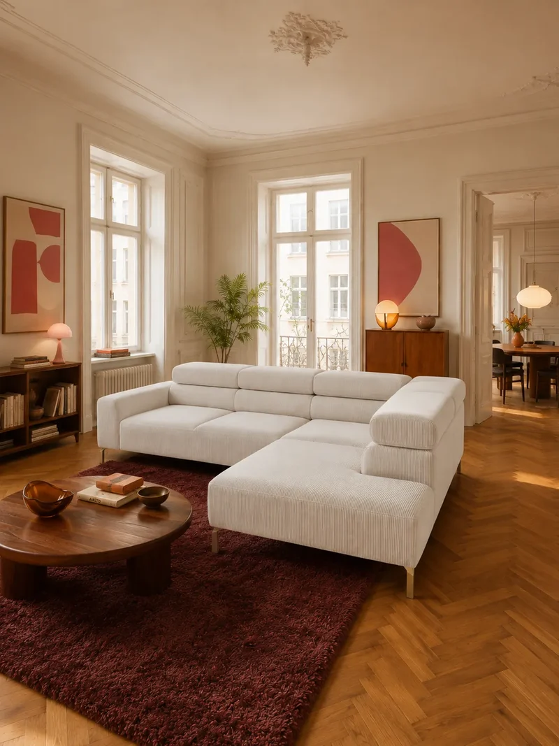 Spring – Ecksofa – Abschlussteil rechts