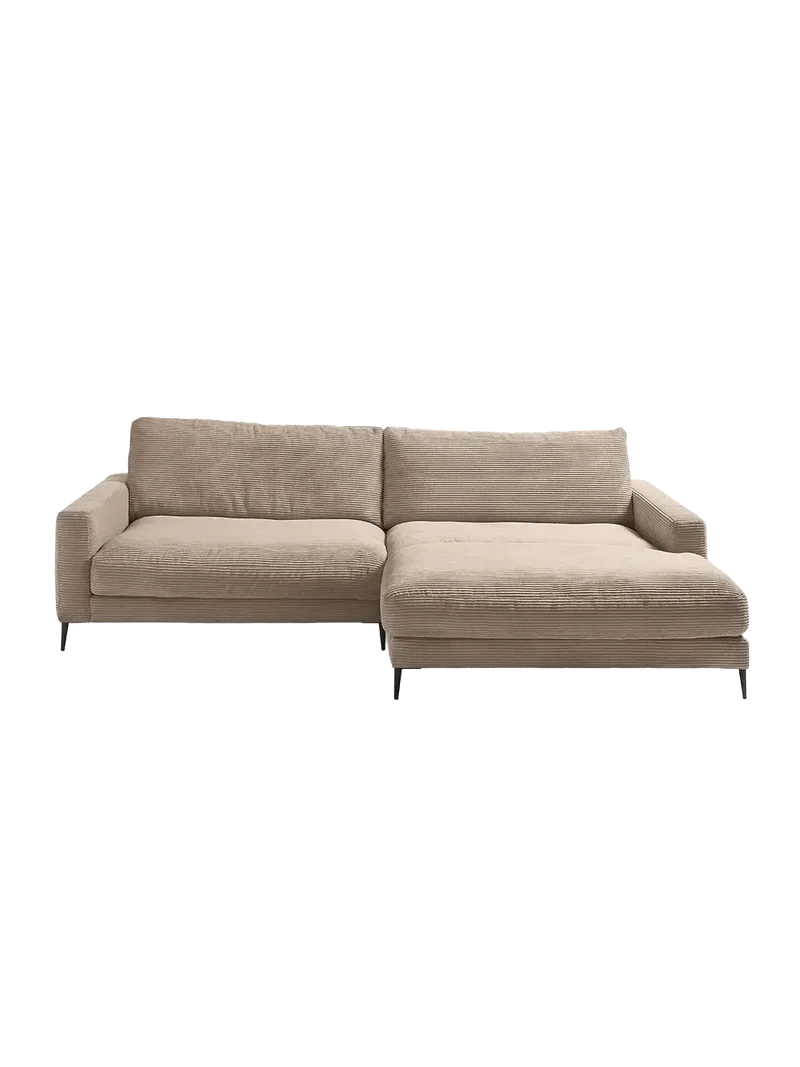 Uptown 2.0 – Ecksofa 1,5-Sitzer mit Armlehne links – Longchair long groß mit Armlehne rechts