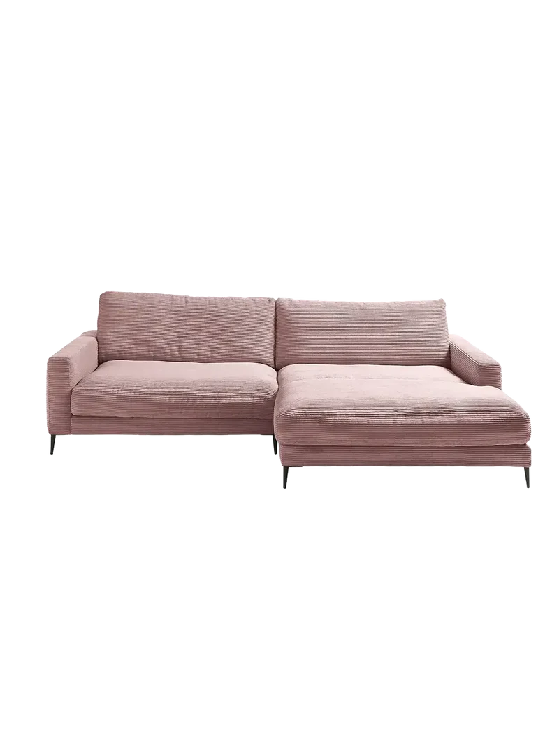 Uptown 2.0 – Ecksofa 1,5-Sitzer mit Armlehne links – Longchair long groß mit Armlehne rechts