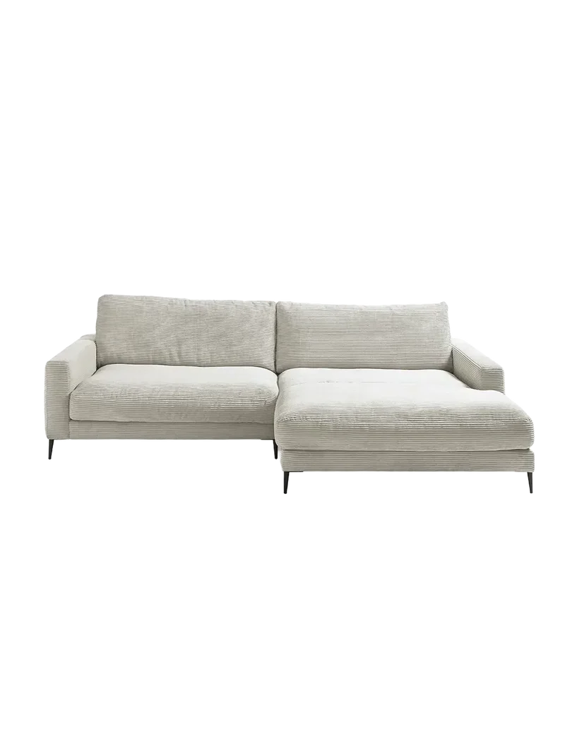 Uptown 2.0 – Ecksofa 1,5-Sitzer mit Armlehne links – Longchair long groß mit Armlehne rechts