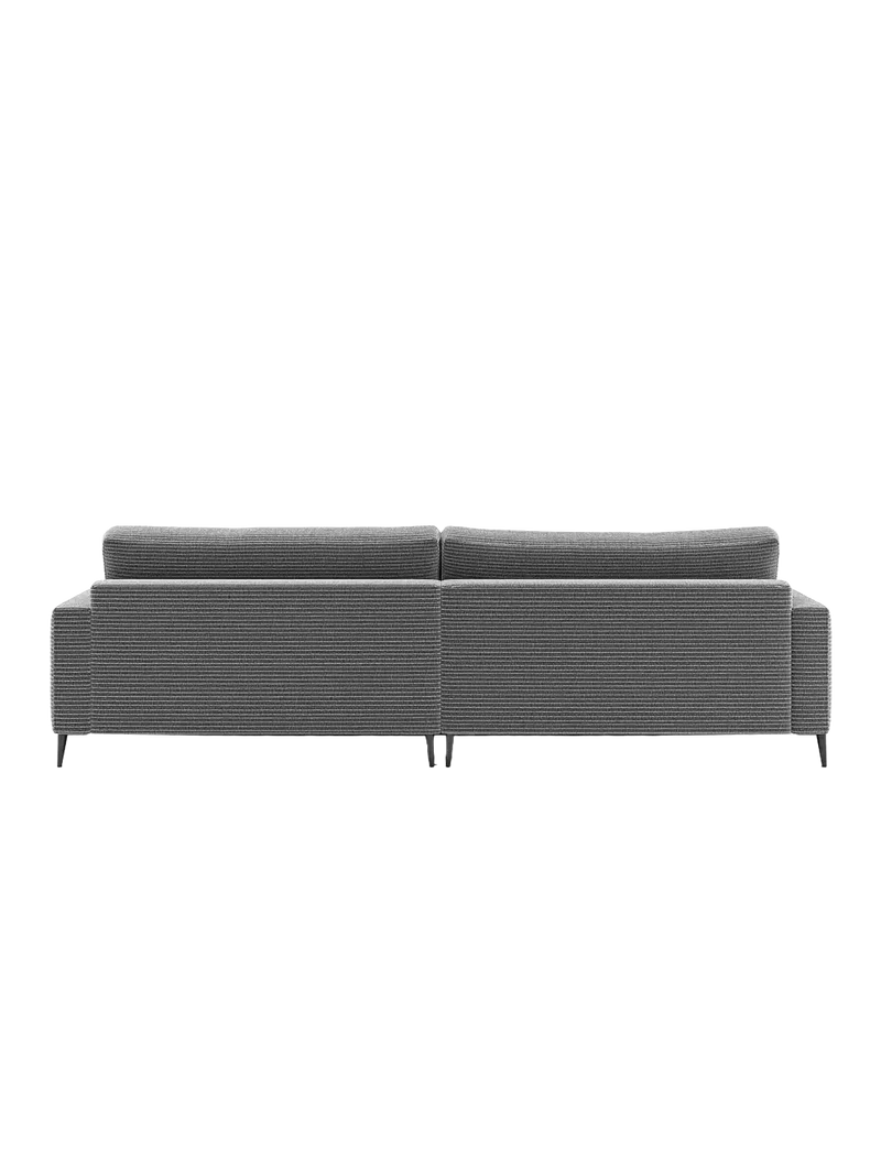Uptown 2.0 – Ecksofa 1,5-Sitzer mit Armlehne links – Longchair long groß mit Armlehne rechts