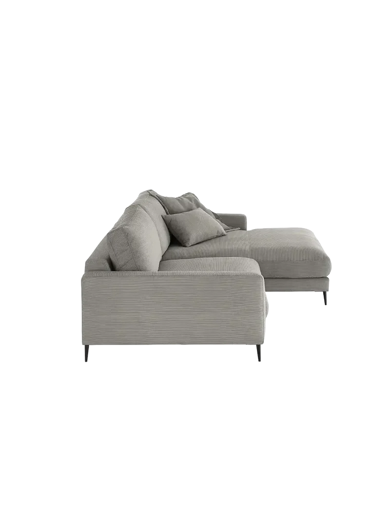 Uptown 2.0 – Ecksofa 1,5-Sitzer mit Armlehne links – Longchair long groß mit Armlehne rechts