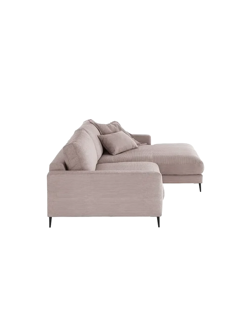 Uptown 2.0 – Ecksofa 1,5-Sitzer mit Armlehne links – Longchair long groß mit Armlehne rechts