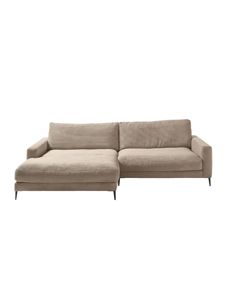 Uptown 2.0 – Ecksofa Longchair long groß mit Armlehne links – 1,5-Sitzer mit Armlehne rechts