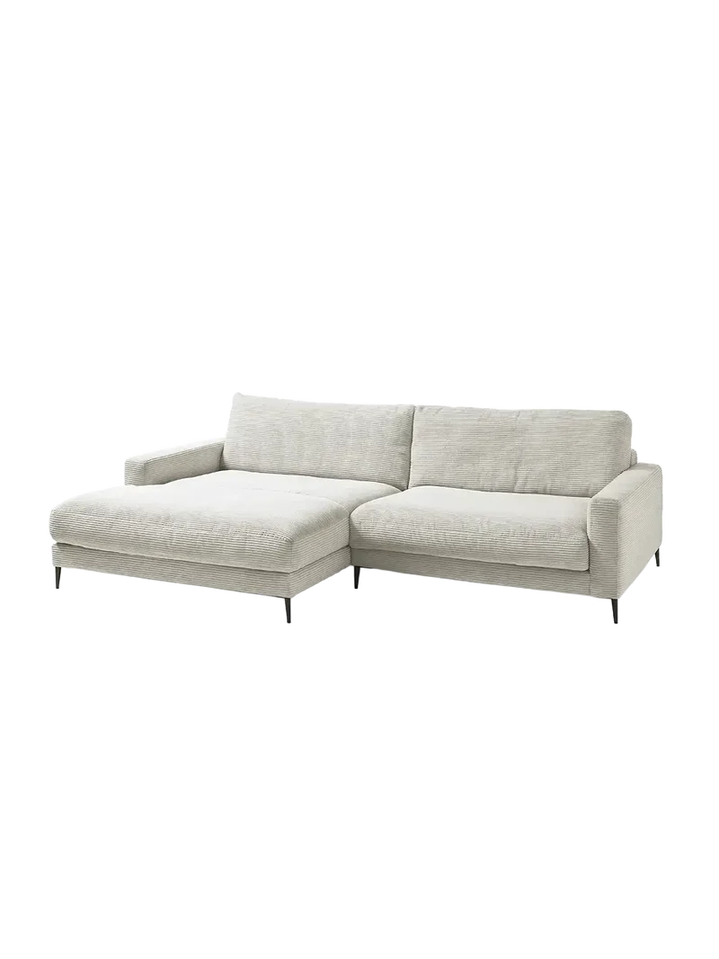 Uptown 2.0 – Ecksofa Longchair long groß mit Armlehne links – 1,5-Sitzer mit Armlehne rechts