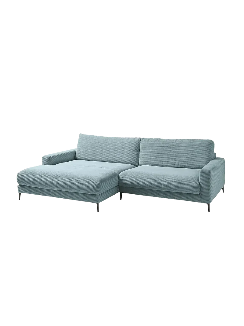 Uptown 2.0 – Ecksofa Longchair long groß mit Armlehne links – 1,5-Sitzer mit Armlehne rechts
