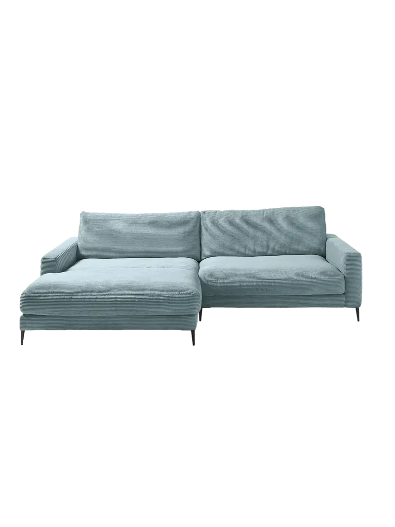Uptown 2.0 – Ecksofa Longchair long groß mit Armlehne links – 1,5-Sitzer mit Armlehne rechts