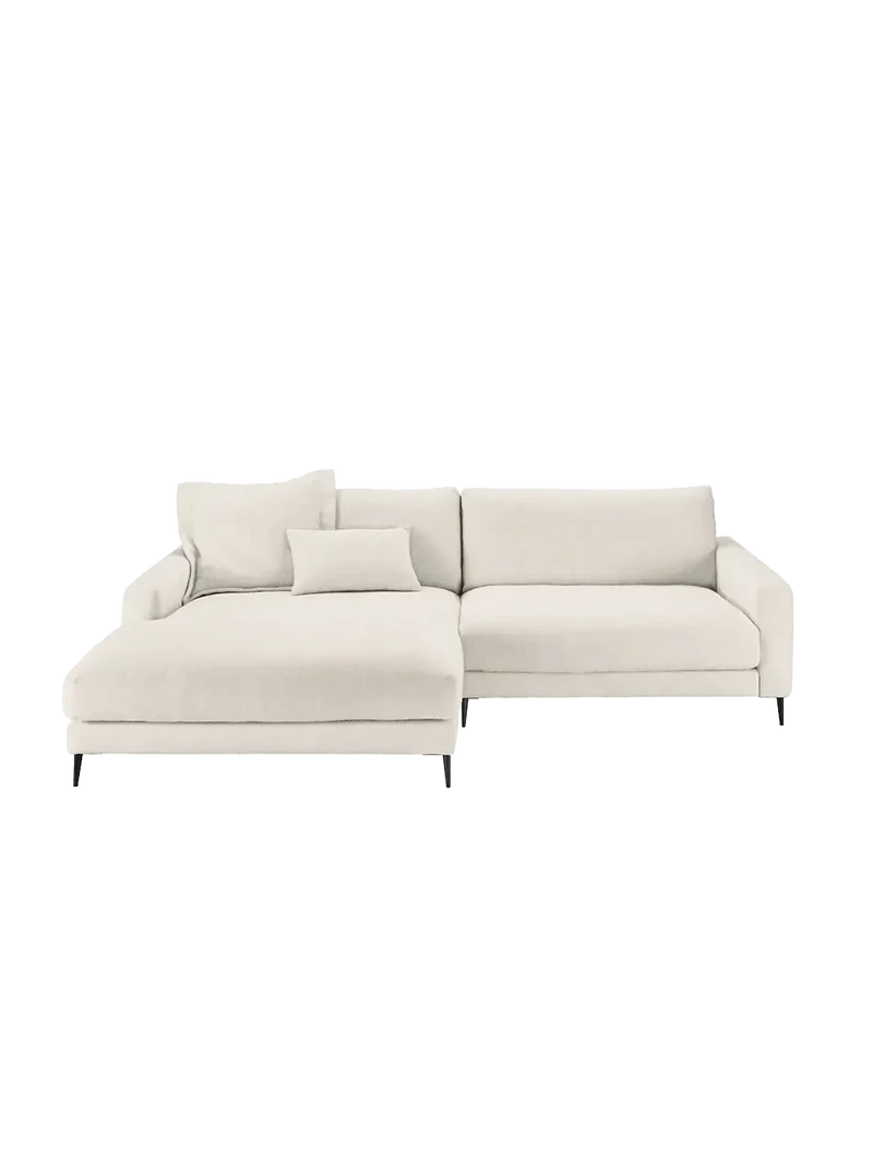 Uptown 2.0 – Ecksofa Longchair long groß mit Armlehne links – 1,5-Sitzer mit Armlehne rechts
