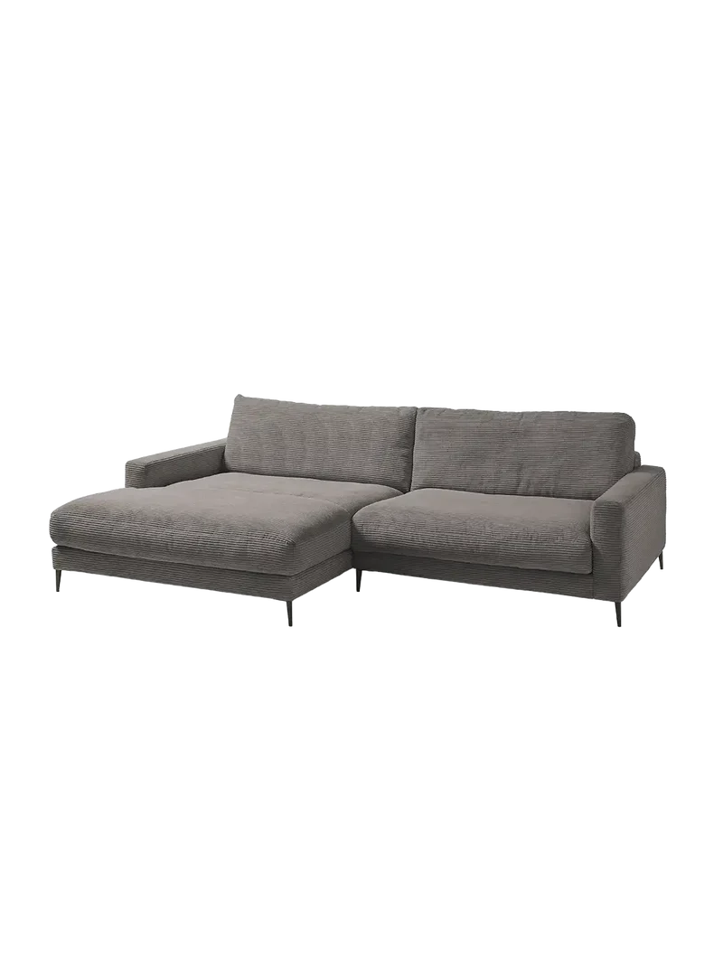 Uptown 2.0 – Ecksofa Longchair long groß mit Armlehne links – 1,5-Sitzer mit Armlehne rechts