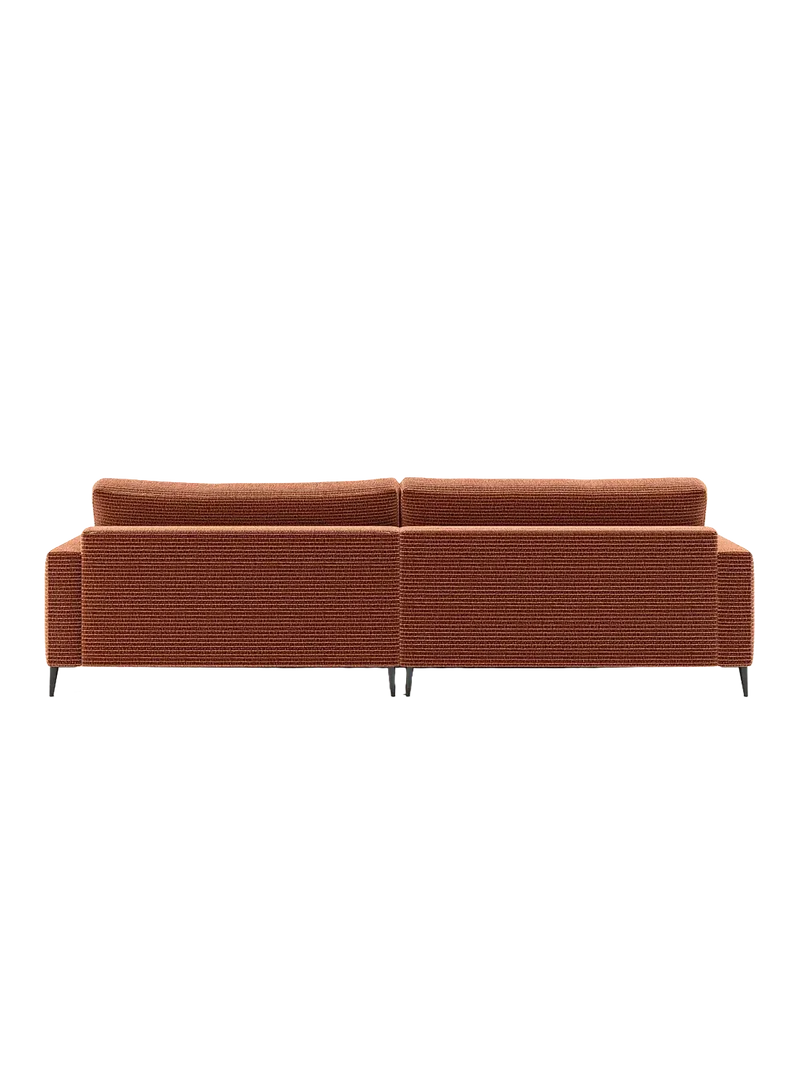Uptown 2.0 – Ecksofa Longchair long groß mit Armlehne links – 1,5-Sitzer mit Armlehne rechts