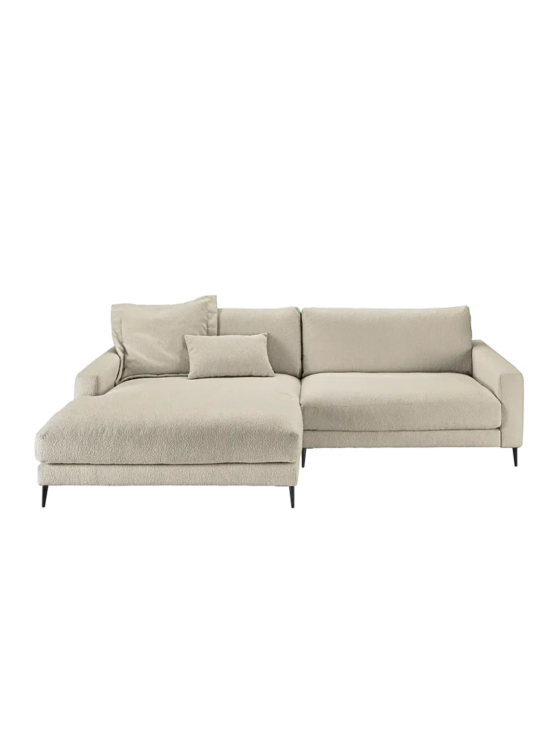 Uptown 2.0 – Ecksofa Longchair long groß mit Armlehne links – 1,5-Sitzer mit Armlehne rechts
