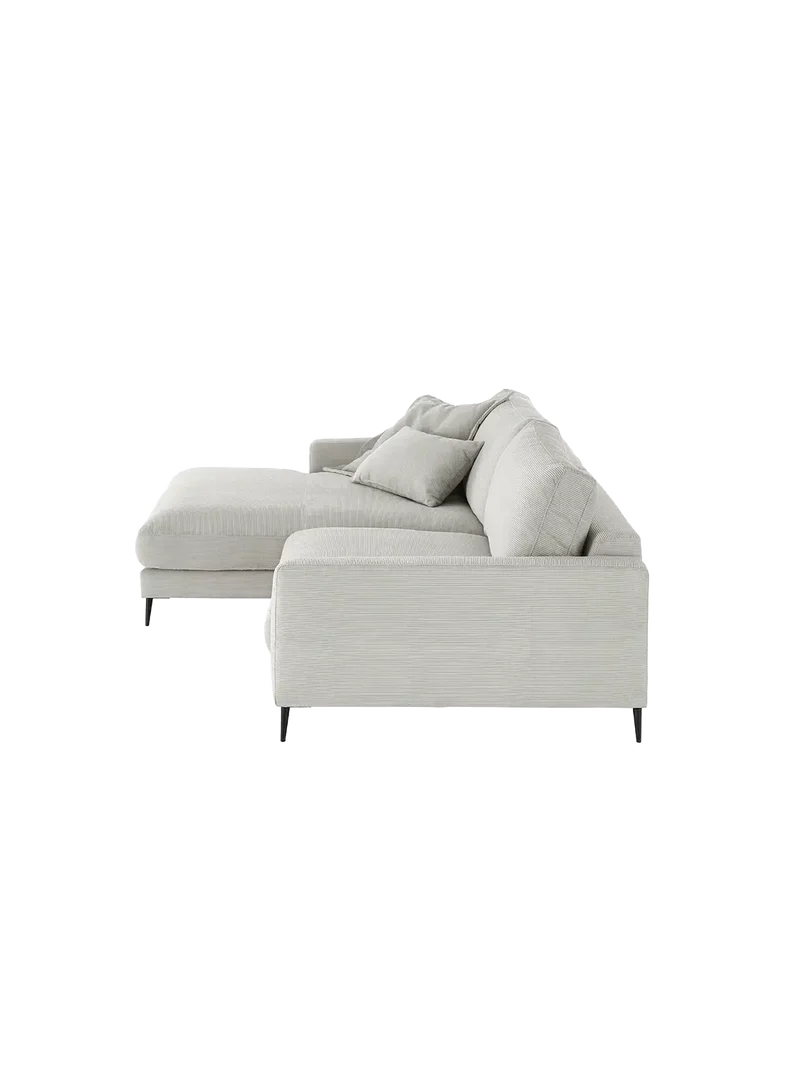 Uptown 2.0 – Ecksofa Longchair long groß mit Armlehne links – 1,5-Sitzer mit Armlehne rechts