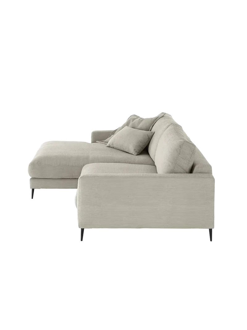 Uptown 2.0 – Ecksofa Longchair long groß mit Armlehne links – 1,5-Sitzer mit Armlehne rechts