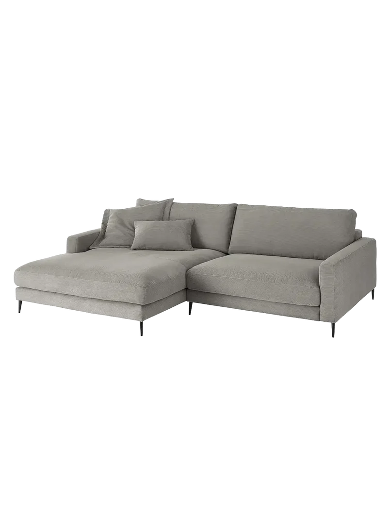 Uptown 2.0 – Ecksofa Longchair long groß mit Armlehne links – 1,5-Sitzer mit Armlehne rechts