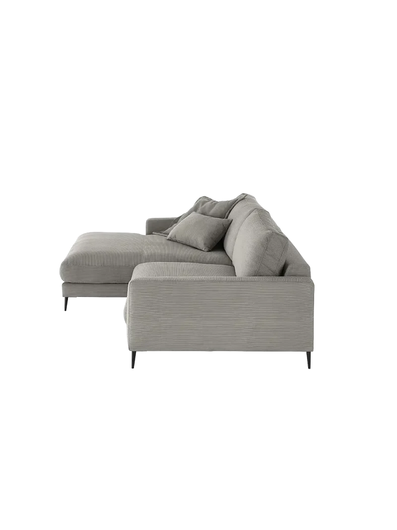 Uptown 2.0 – Ecksofa Longchair long groß mit Armlehne links – 1,5-Sitzer mit Armlehne rechts