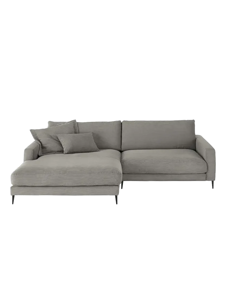 Uptown 2.0 – Ecksofa Longchair long groß mit Armlehne links – 1,5-Sitzer mit Armlehne rechts