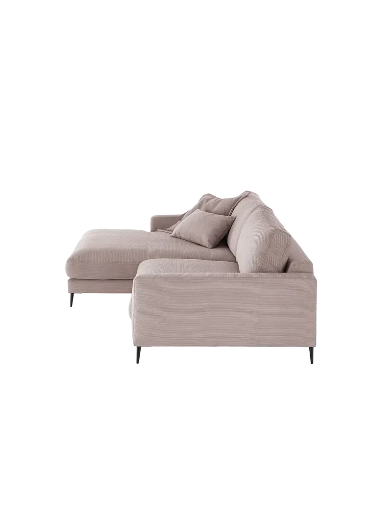 Uptown 2.0 – Ecksofa Longchair long groß mit Armlehne links – 1,5-Sitzer mit Armlehne rechts