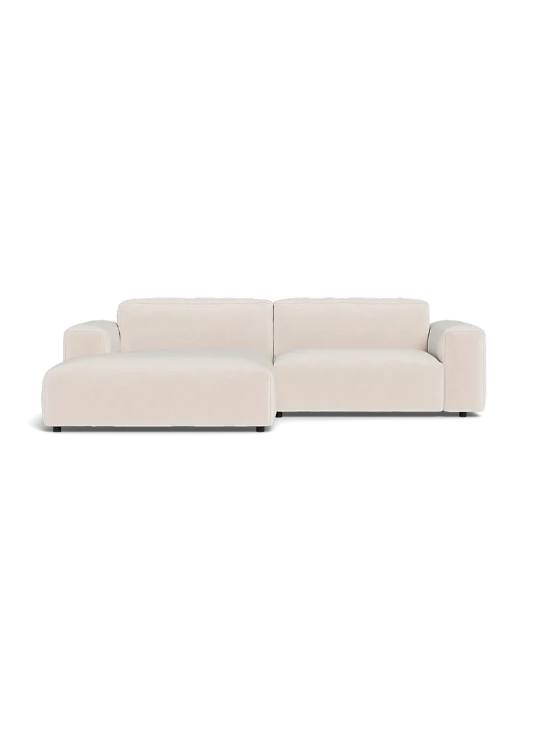 FLEXLUX Lucera 1,5-Sitzer mit Récamiere rechts