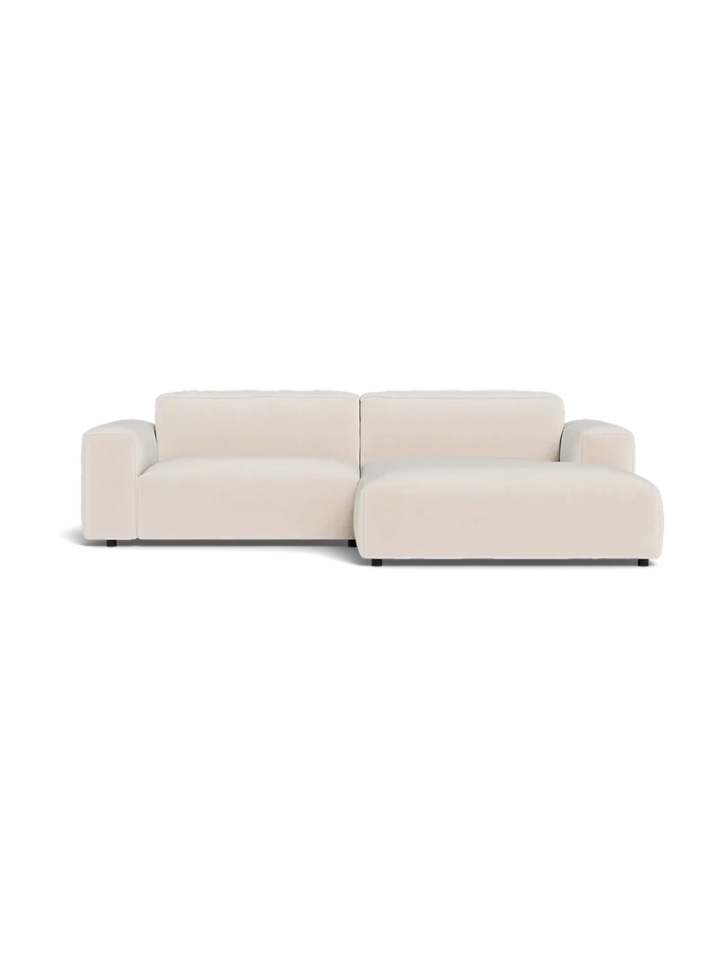 FLEXLUX Lucera 1,5-Sitzer mit Récamiere links