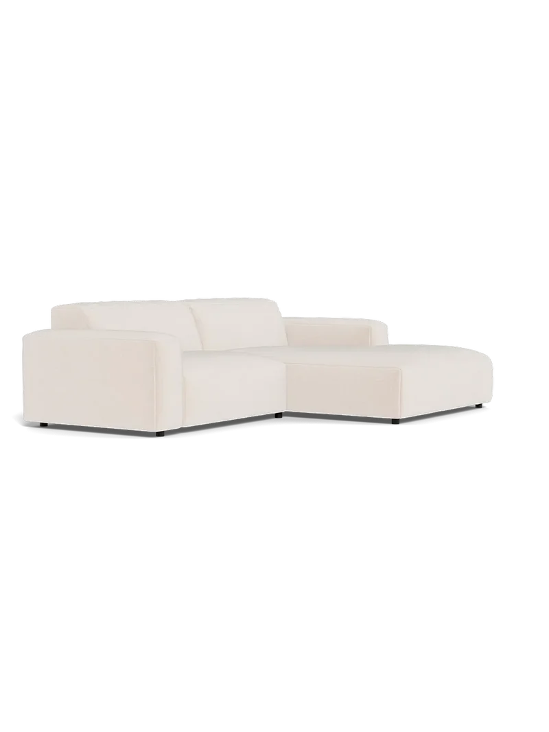 FLEXLUX Lucera 1,5-Sitzer mit Récamiere links