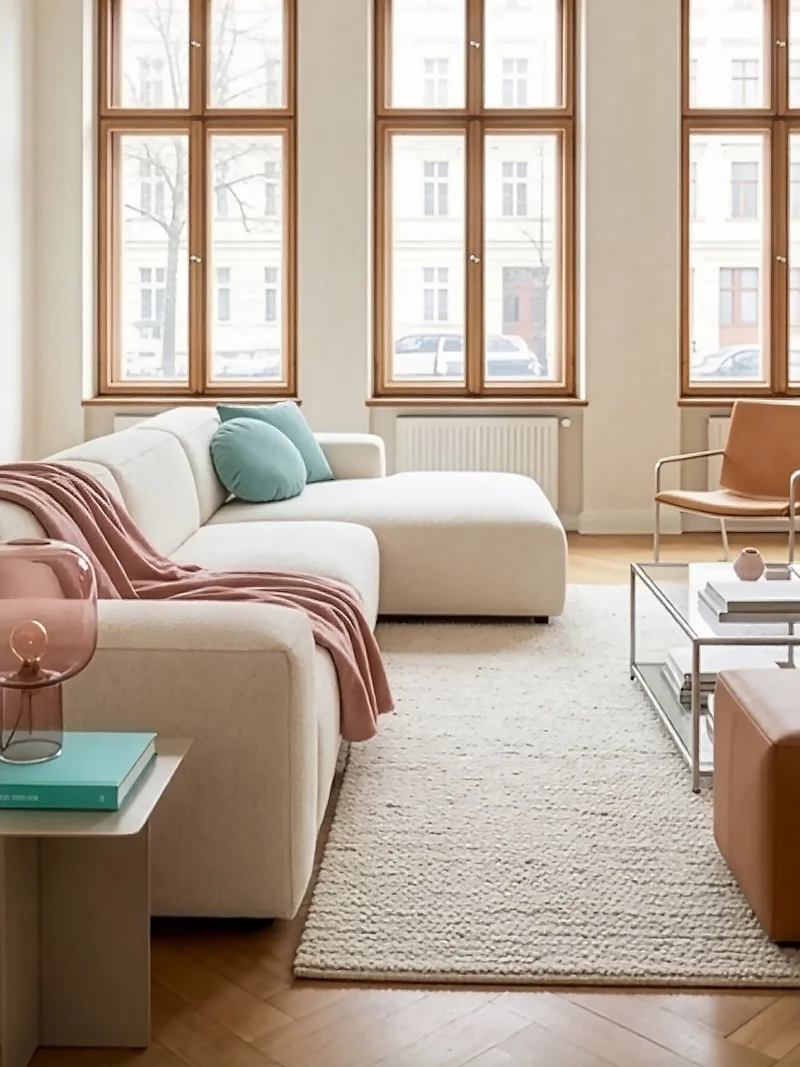 FLEXLUX Lucera 2,5-Sitzer mit Récamiere XL rechts