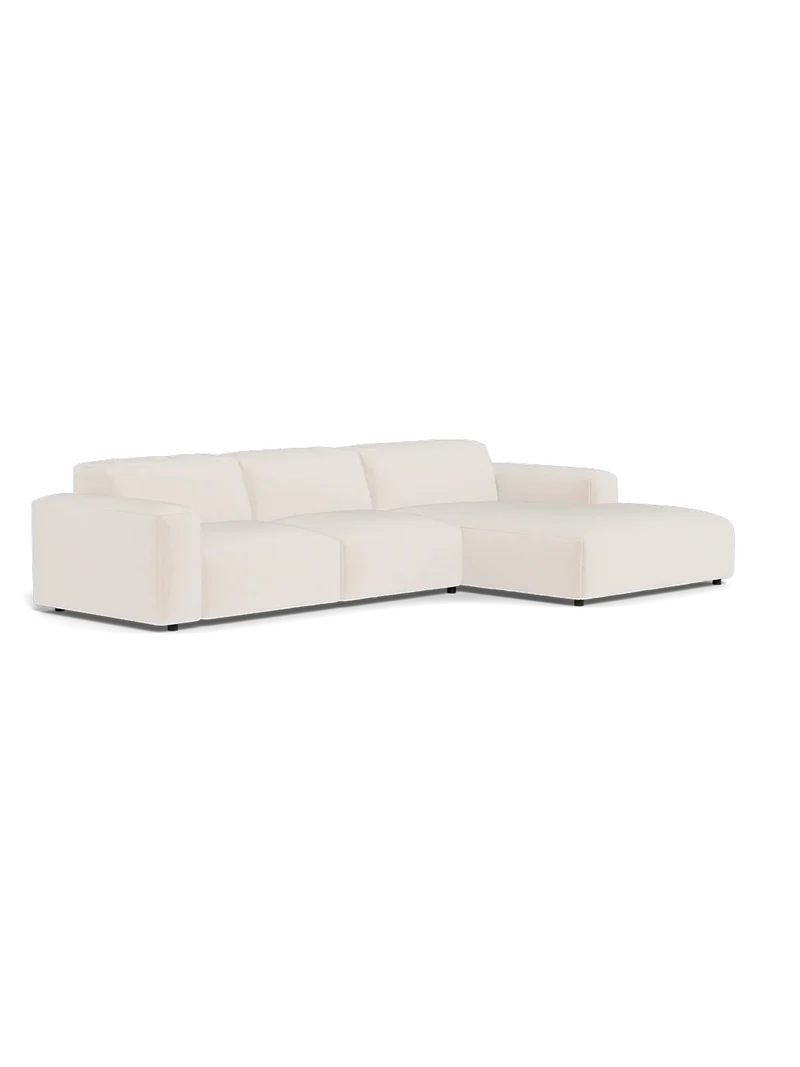 FLEXLUX Lucera 2,5-Sitzer mit Récamiere XL rechts