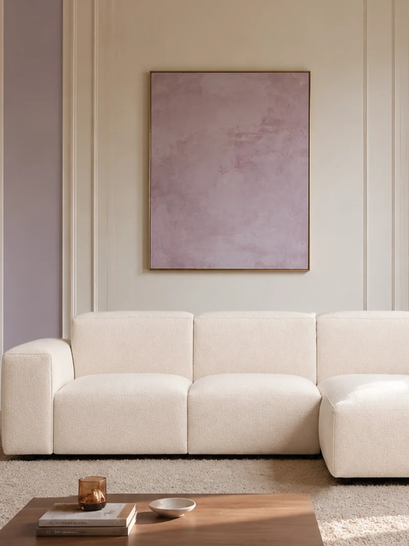 FLEXLUX Lucera 2-Sitzer mit Récamiere rechts