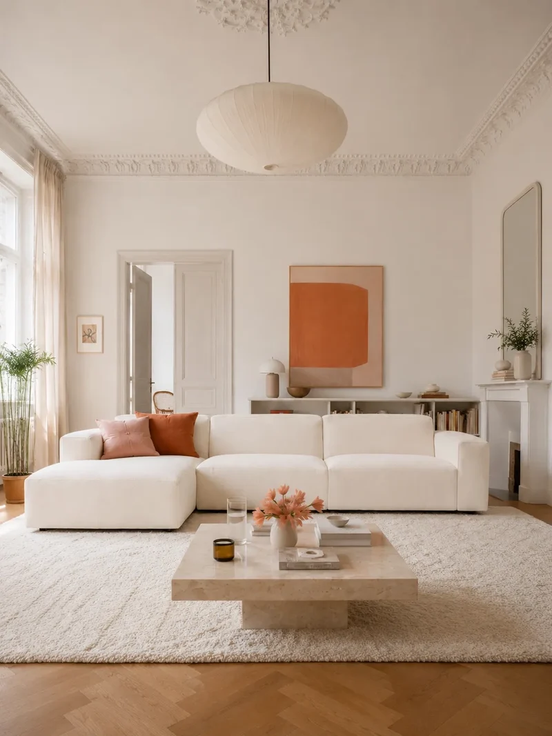 FLEXLUX Lucera 3-Sitzer mit Récamiere XL links