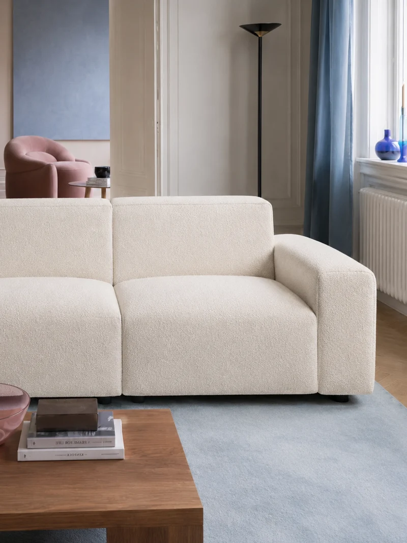 FLEXLUX Lucera 2,5-Sitzer mit Open End rechts
