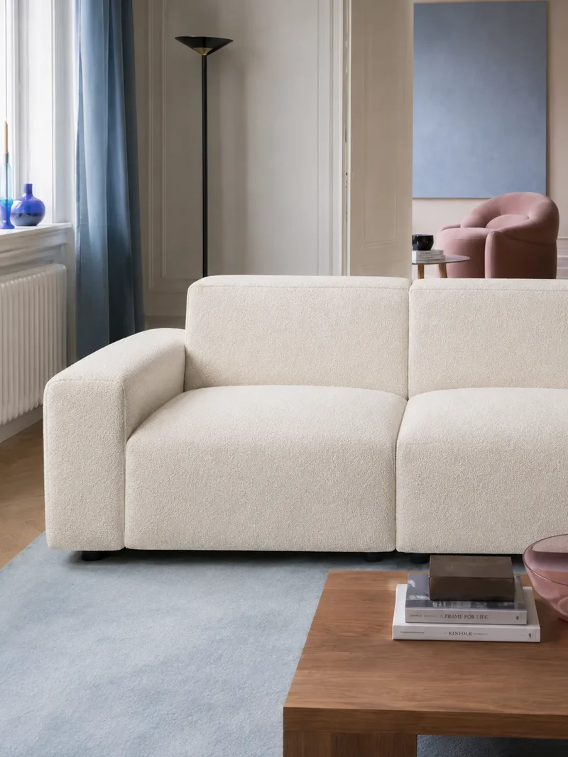 FLEXLUX Lucera 2,5-Sitzer mit Open End links