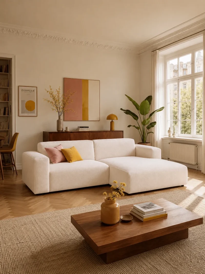 FLEXLUX Lucera 1,5-Sitzer mit Open End rechts