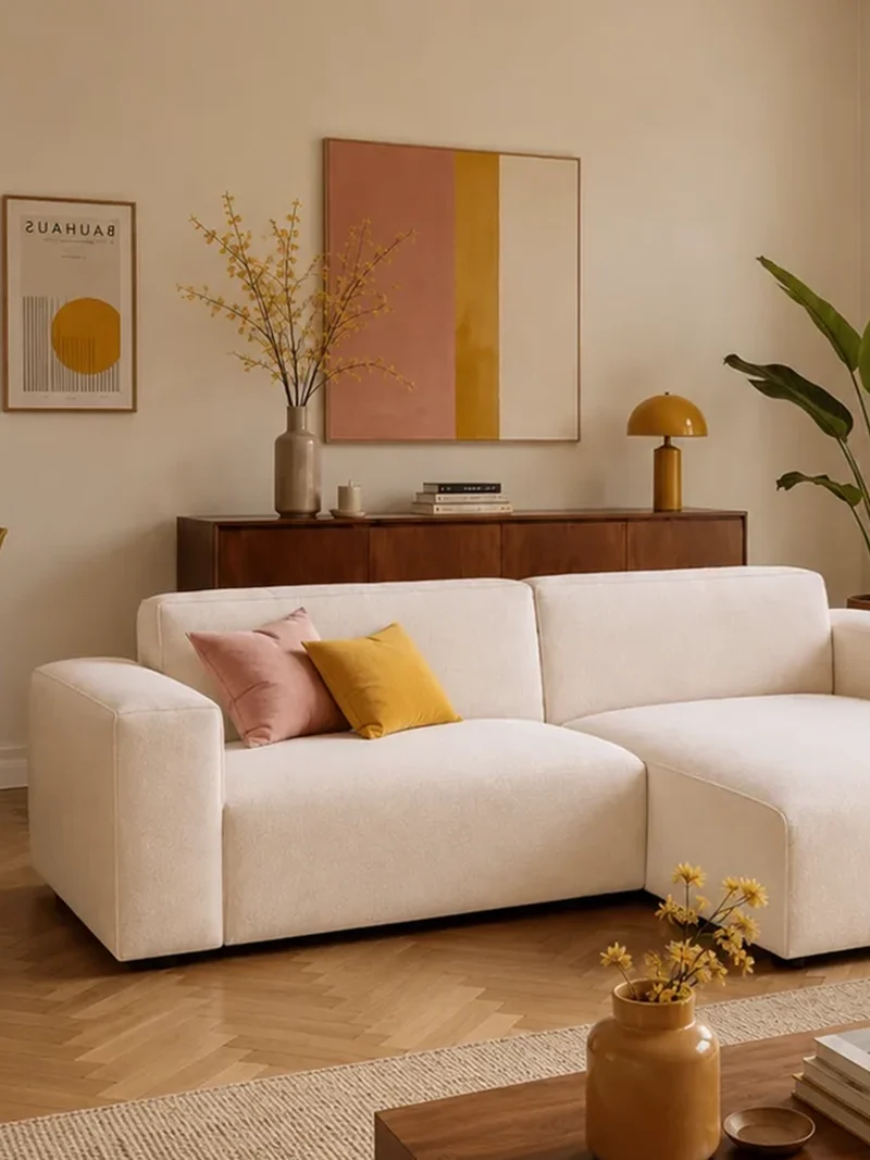 FLEXLUX Lucera 1,5-Sitzer mit Open End rechts