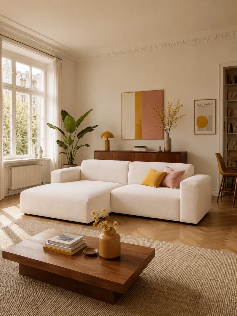 FLEXLUX Lucera 1,5-Sitzer mit Open End links
