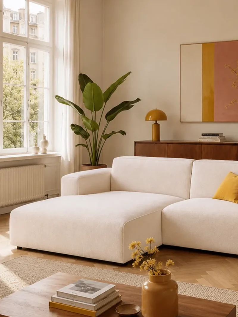 FLEXLUX Lucera 1,5-Sitzer mit Open End links