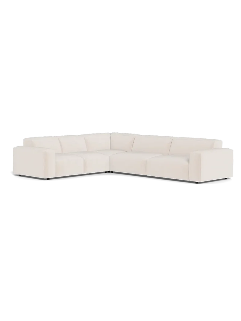 FLEXLUX Lucera 3-Sitzer Ecksofa links