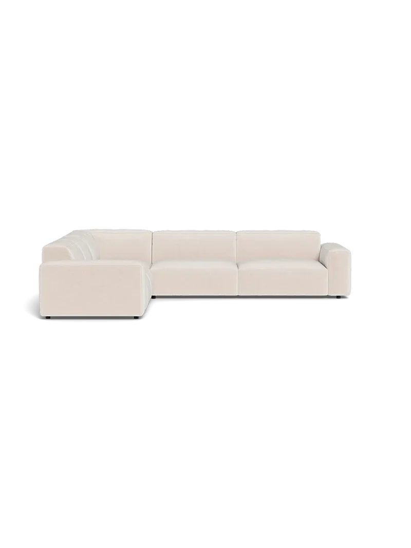 FLEXLUX Lucera 3-Sitzer Ecksofa links